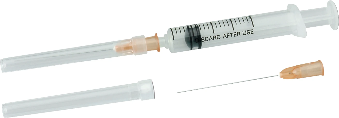 MIRAJECT® ENDO LUER  Packung 100 Stück, G25 Ø 0,5 x 40 mm