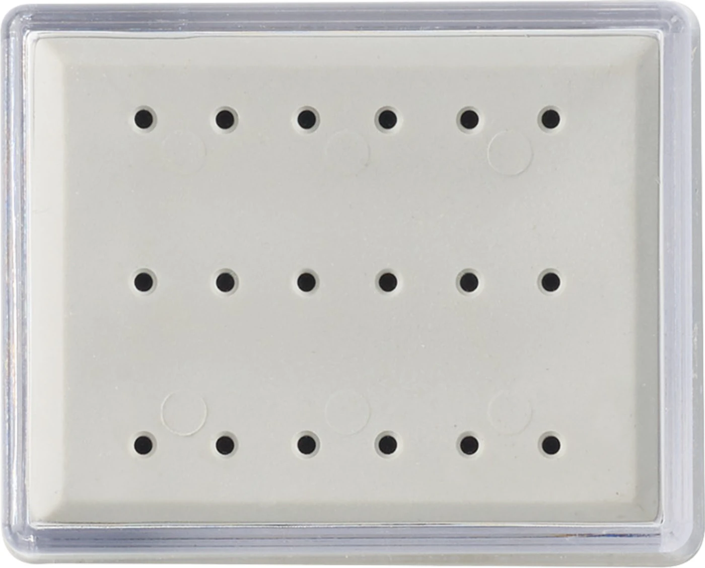 Bohrerständer Stück für 18 FG Instrumente, 64 x 53 x 35 mm Bohrerständer Stück für 18 FG Instrumente, 64 x 53 x 35 mm