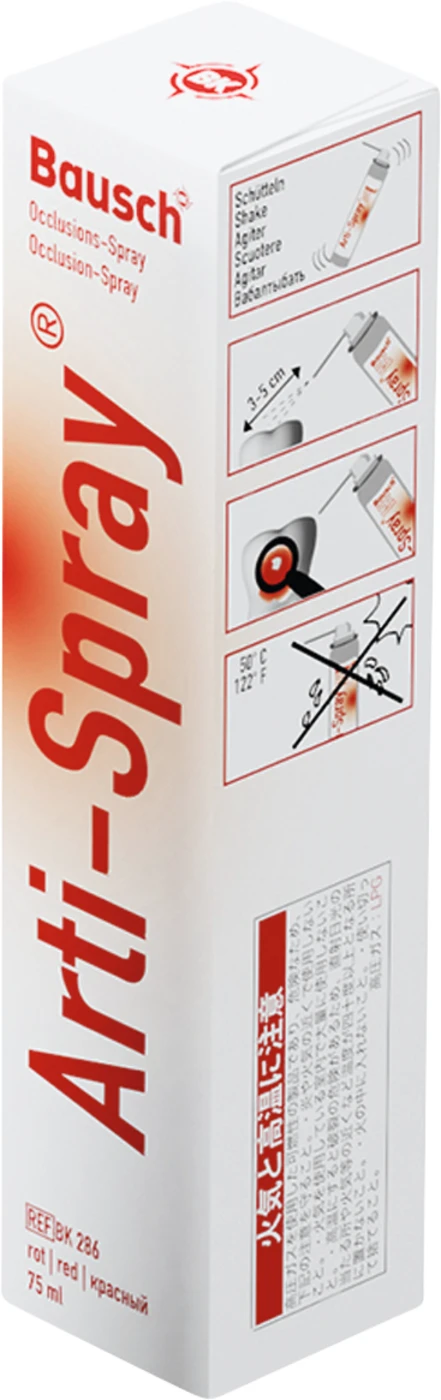 Arti-Spray® Occlusions-Spray Dose 75 ml rot, BK 286 Arti-Spray® Occlusions-Spray Dose 75 ml rot, BK 286