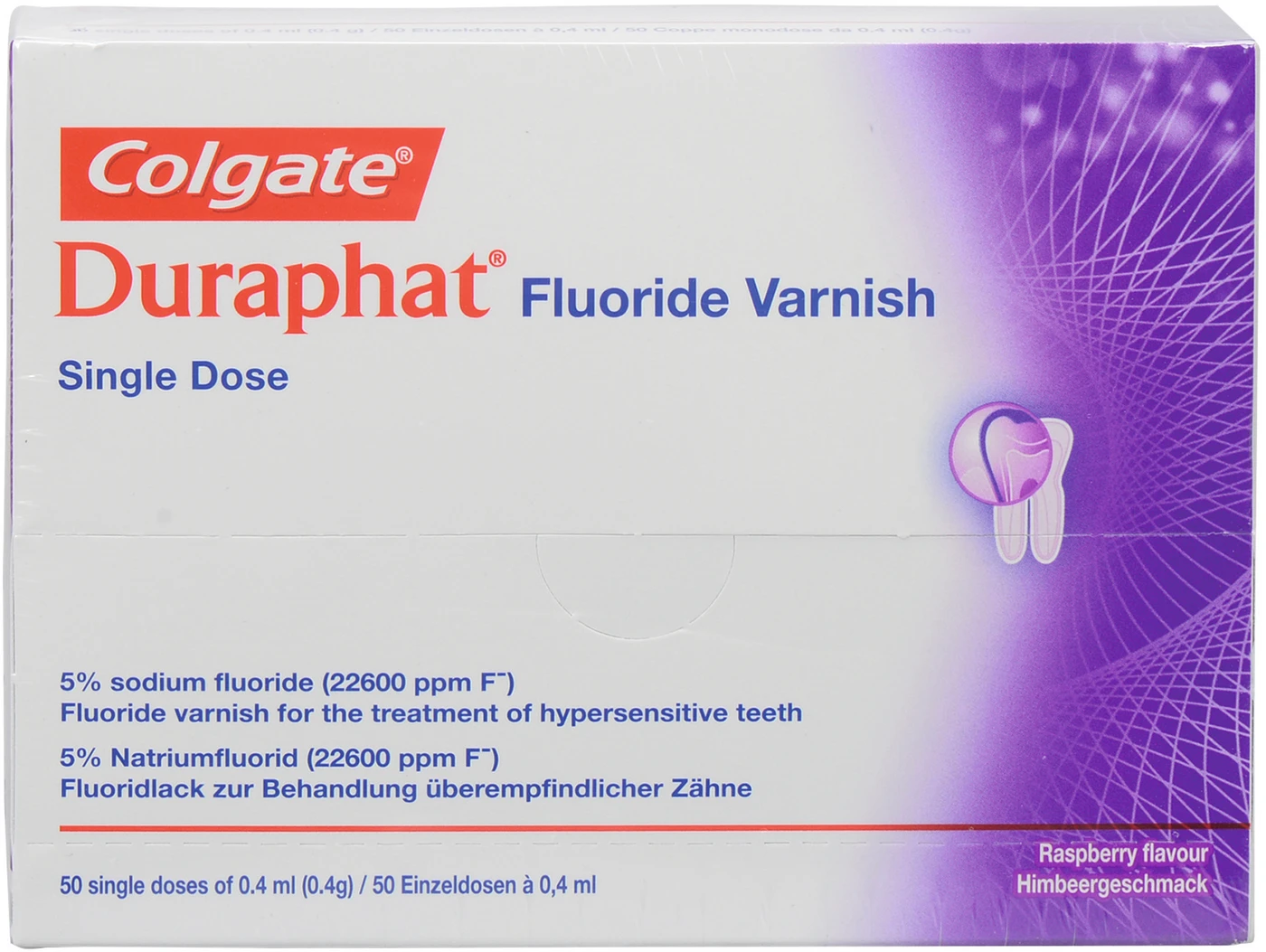 Duraphat® Fluoridlack Single Dose Packung 50 x 0,4 ml