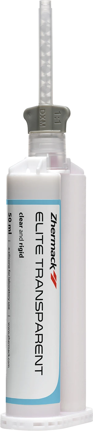 Elite Transparent Packung 50 ml Doppelkartusche, transparent