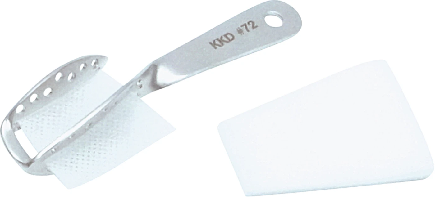 KKD® Abformlöffel Quetschbiß Packung 1 Löffel Nr. 72, 25 Einlagen