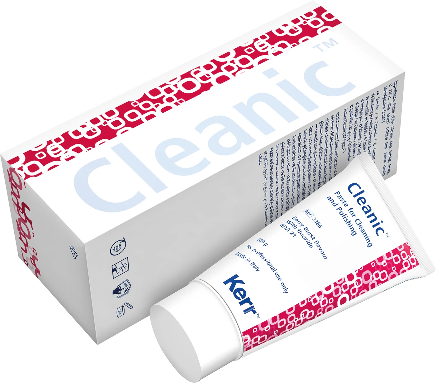 Cleanic™ Prophy-Paste Tube 100 g Beere mit Fluorid