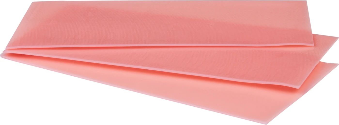 TRIBOS M gingiva Packung 1 kg Plattenwachs mittelhart