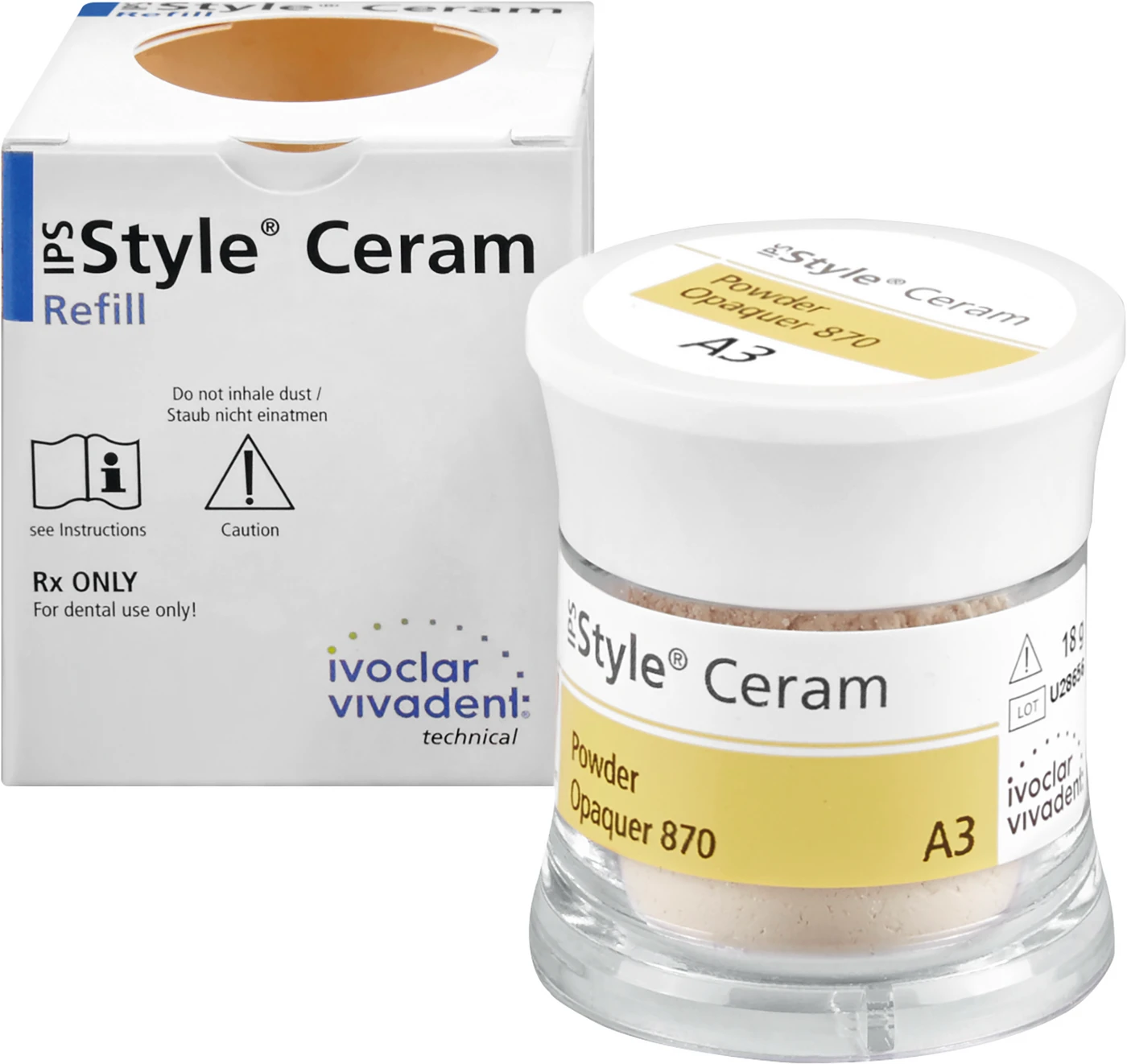 IPS Style® Ceram Dose 18 g Pulver Opaquer A3