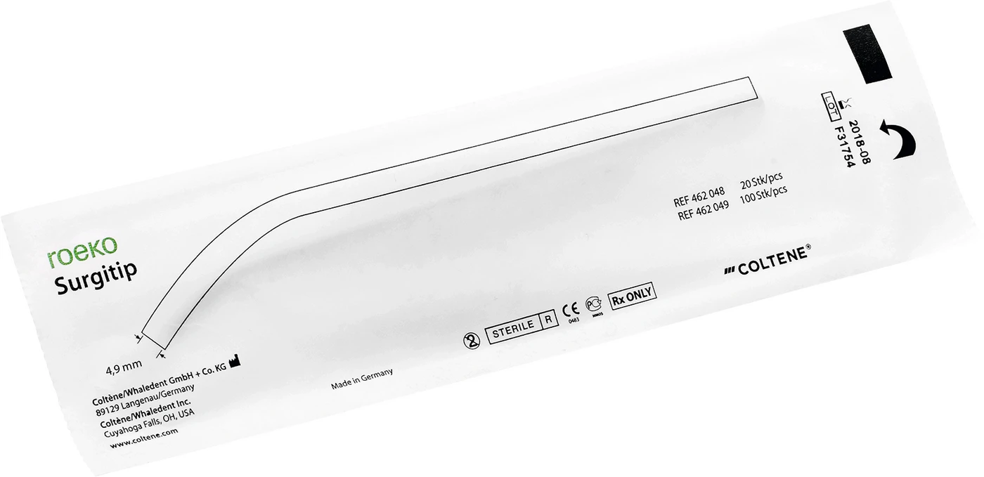 roeko Surgitip Packung 100 Stück Ø 4,9 mm, ohne Spitzenaufsatz