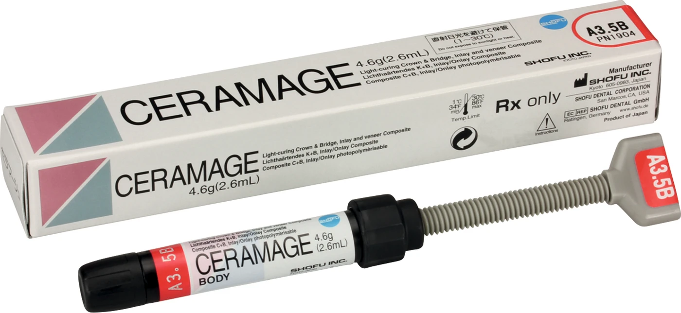 CERAMAGE Spritze 4,6 g Komposit dentin A3,5B