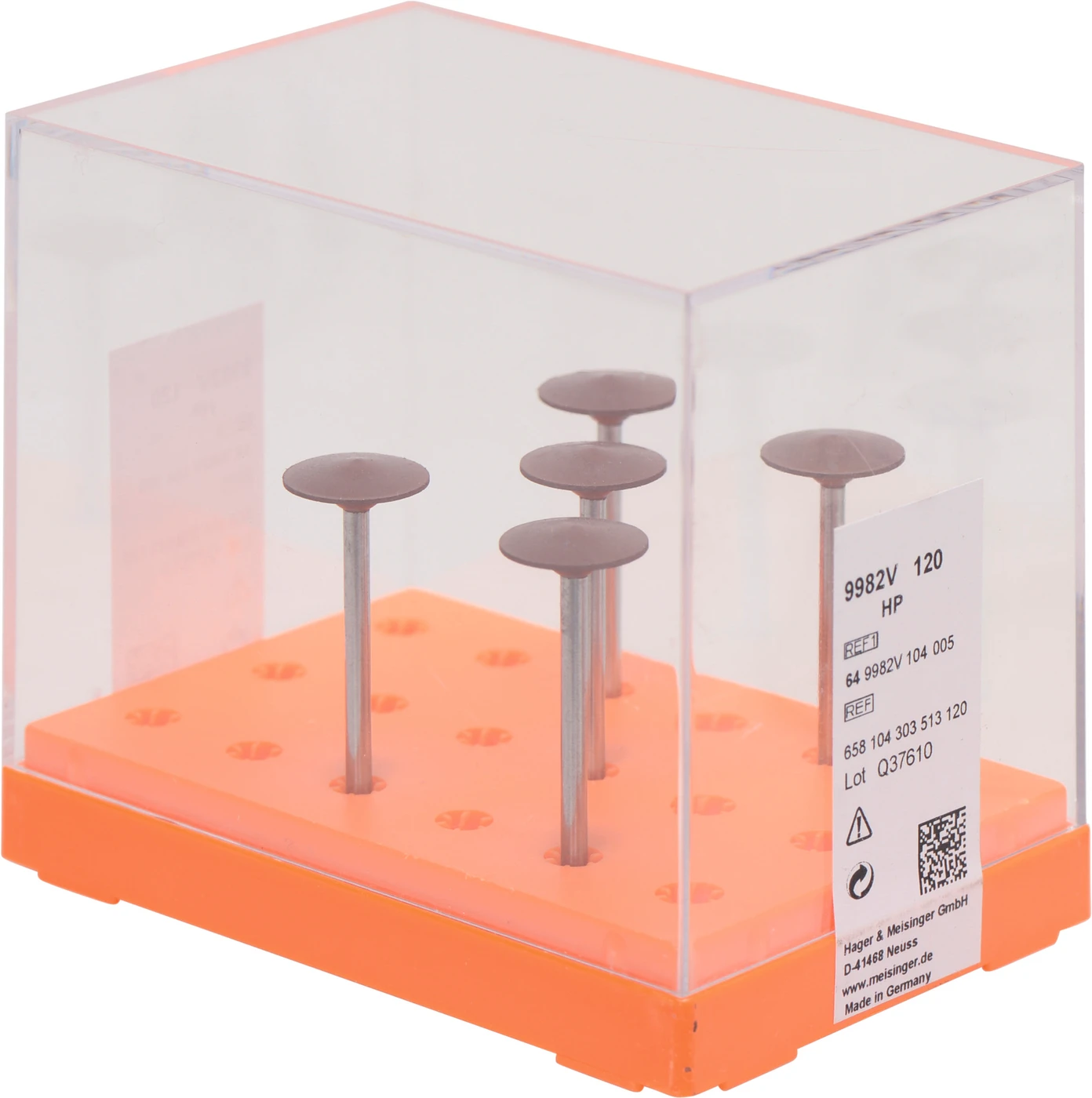 Universalpolierer 9982 Packung 5 Stück braun, HP, Figur 303, 3 mm, ISO 120