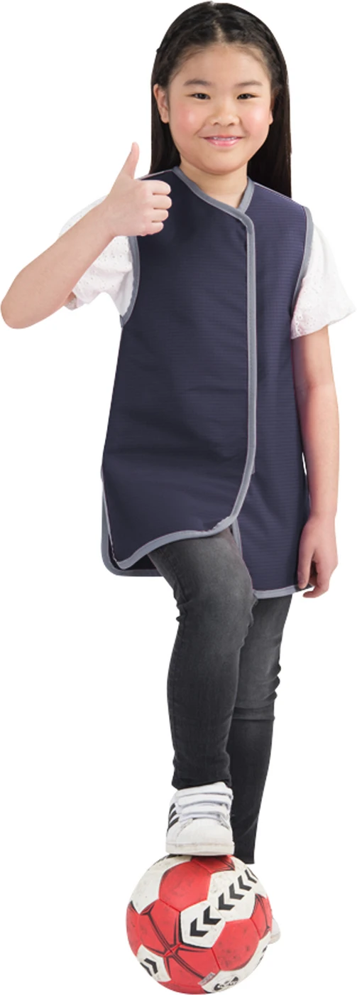 Kindermantel Stück blue admiral, S, bleifrei