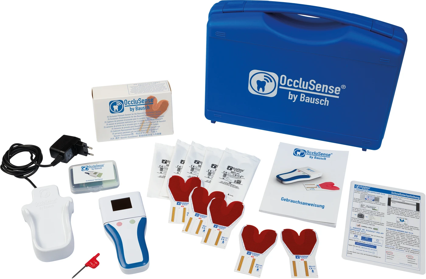 OccluSense® Set Handgerät inklusive Zubehör