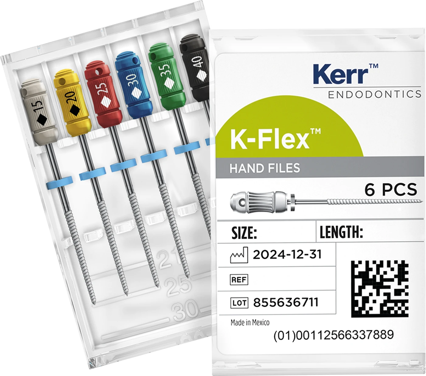 K-Flex Files Packung 6 Stück 25 mm ISO 010