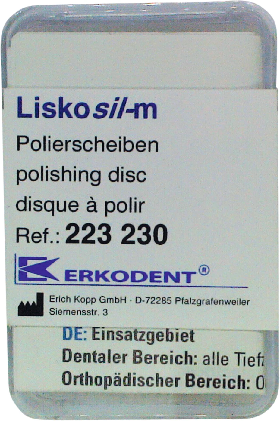 Liskosil-m Packung 6 Stück, M, 1 Mandrell