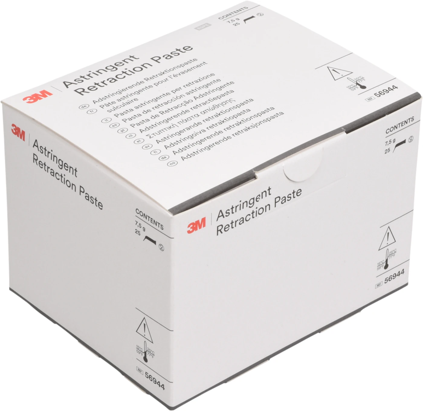 Adstringierende Retraktionspaste Refill Packung 25 Kapseln, 1 Gebrauchsanweisung