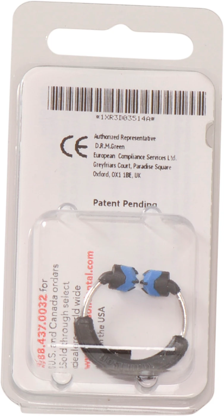 Separierringe Packung 2 x 3D XR Soft-Face Ringe blau