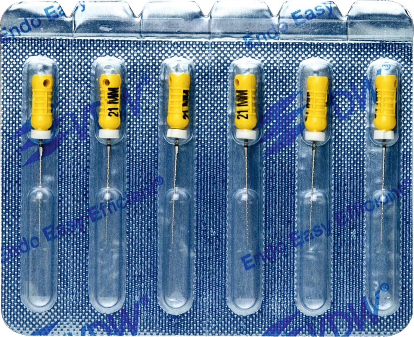 STERILE Hedstroem Feilen Blisterpackung 6 Stück 21 mm ISO 020