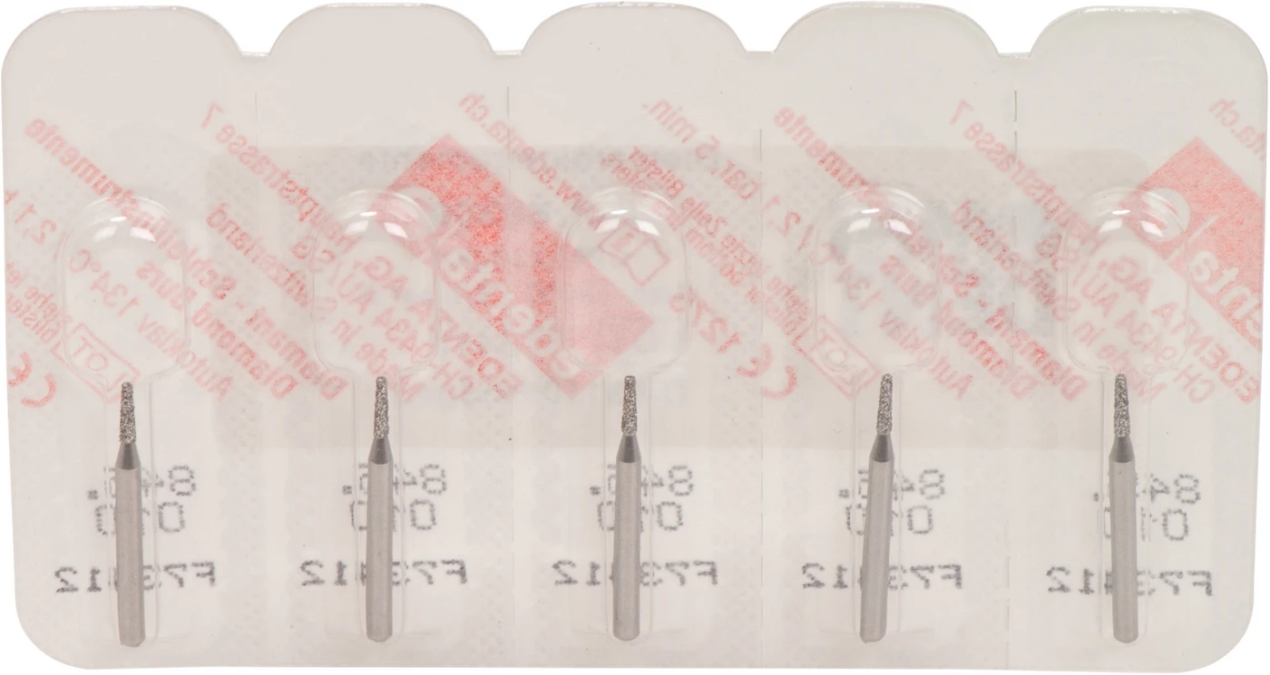 Omni Diamanten 845 Packung 5 Stück Standard, FG, Figur 168, ISO 010