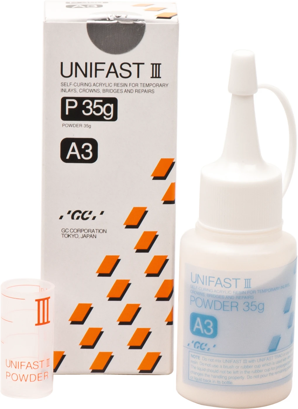 GC UNIFAST III Nachfüllpackung 35 g Pulver A3