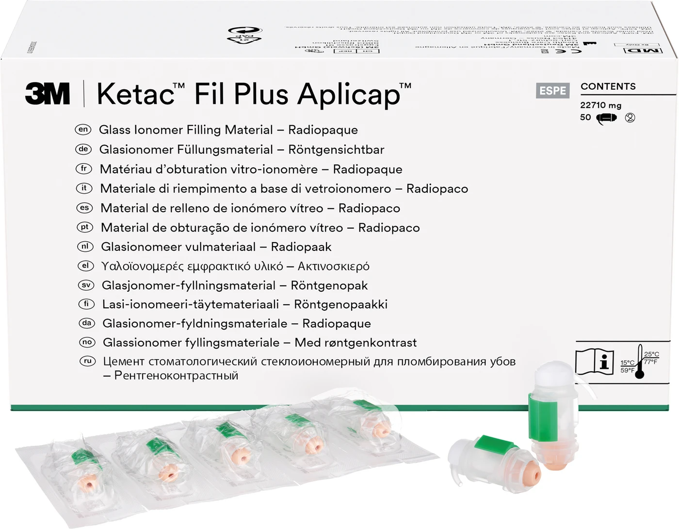 Ketac™ Fil Plus Packung 50 Kapseln A2