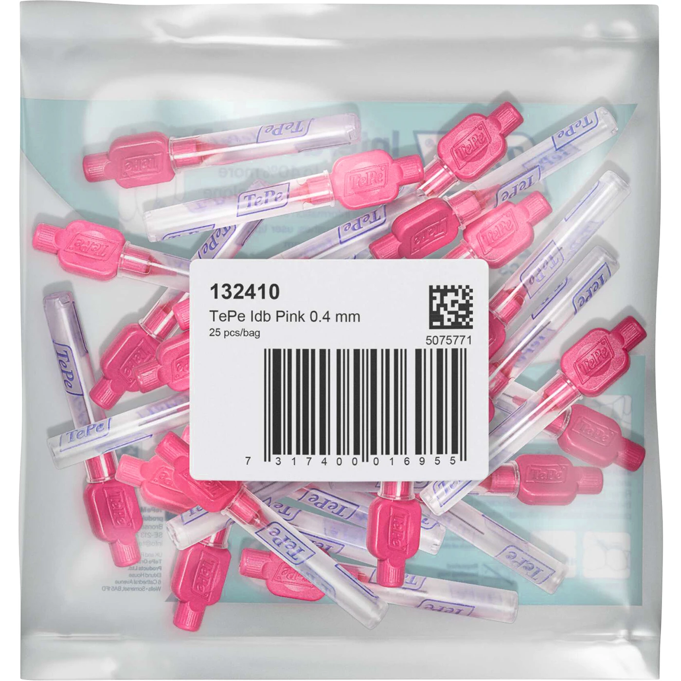 TePe® Interdentalbürsten Original Packung 25 Stück pink, Ø 0,4 mm