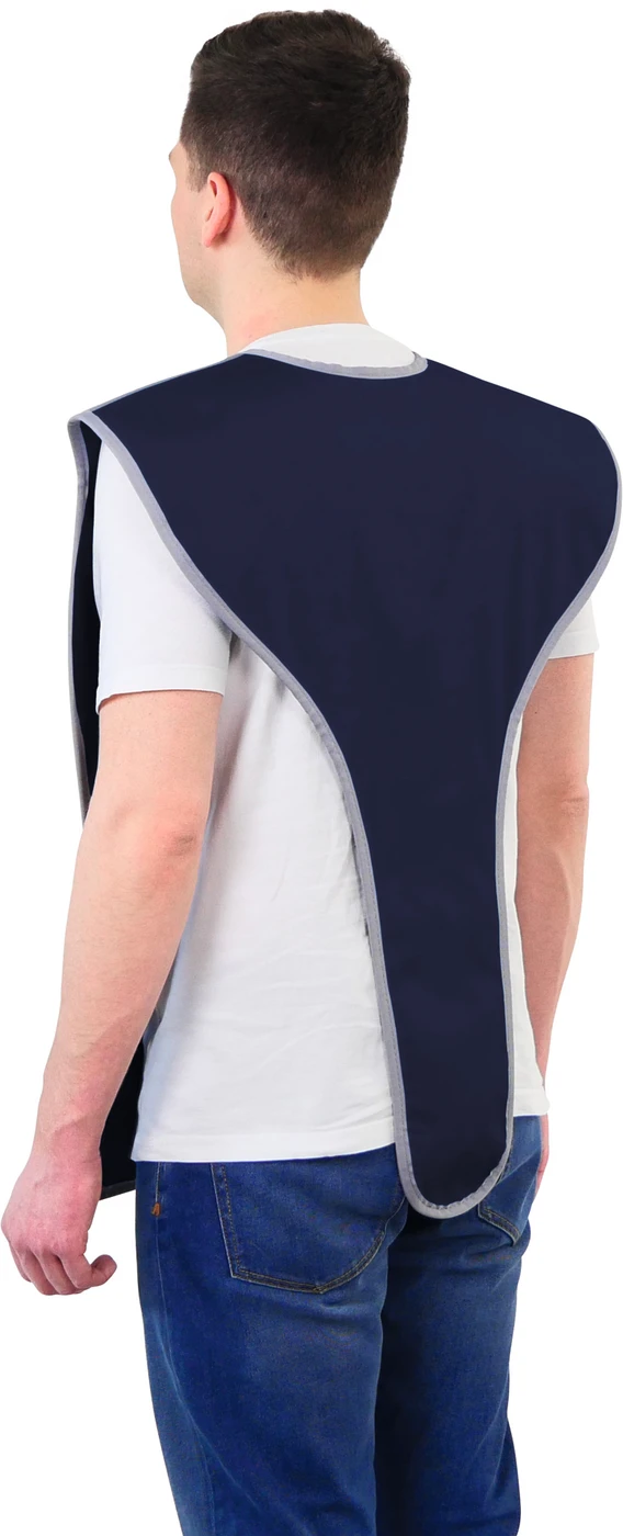 Panorama-Schürze Stück Blue Admiral, für Erwachsene, HPMF Duplex, Leadfree 2.0