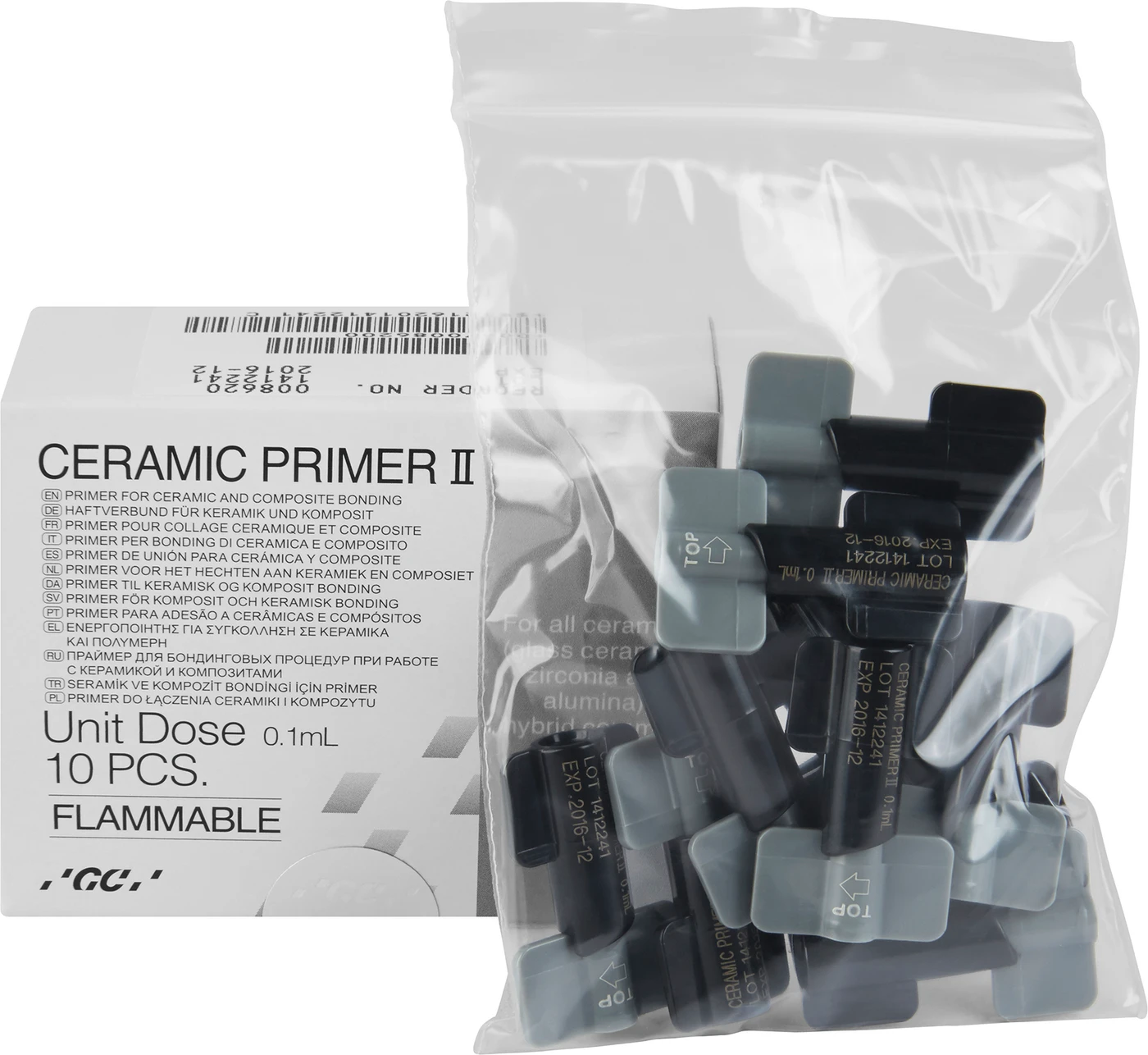 GC CERAMIC PRIMER II Packung 10 Unit Dose