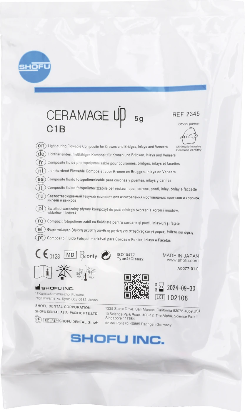 CERAMAGE UP Spritze 5 g Komposit body C1 CERAMAGE UP Spritze 5 g Komposit body C1