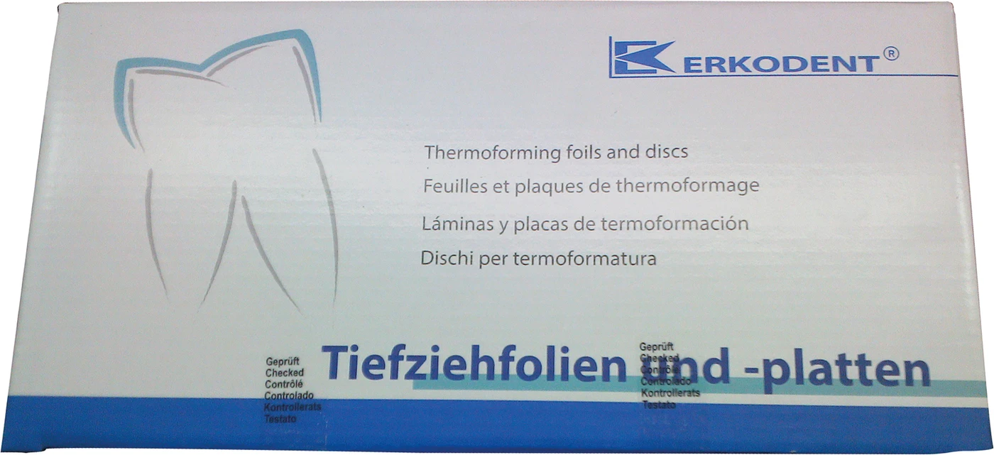 Erkodur Packung 50 Stück klar, Ø 120 mm, Stärke 3 mm Erkodur Packung 50 Stück klar, Ø 120 mm, Stärke 3 mm
