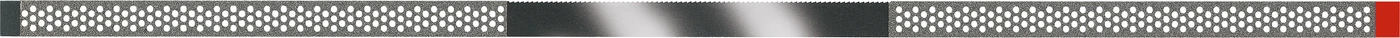 Diamantstreifen Packung 10 Stück einseitig, perforiert, 40 mm Sägeverzahnung, rot fein, 3,75 mm, Stärke 0,1 mm Diamantstreifen Packung 10 Stück einseitig, perforiert, 40 mm Sägeverzahnung, rot fein, 3,75 mm, Stärke 0,1 mm