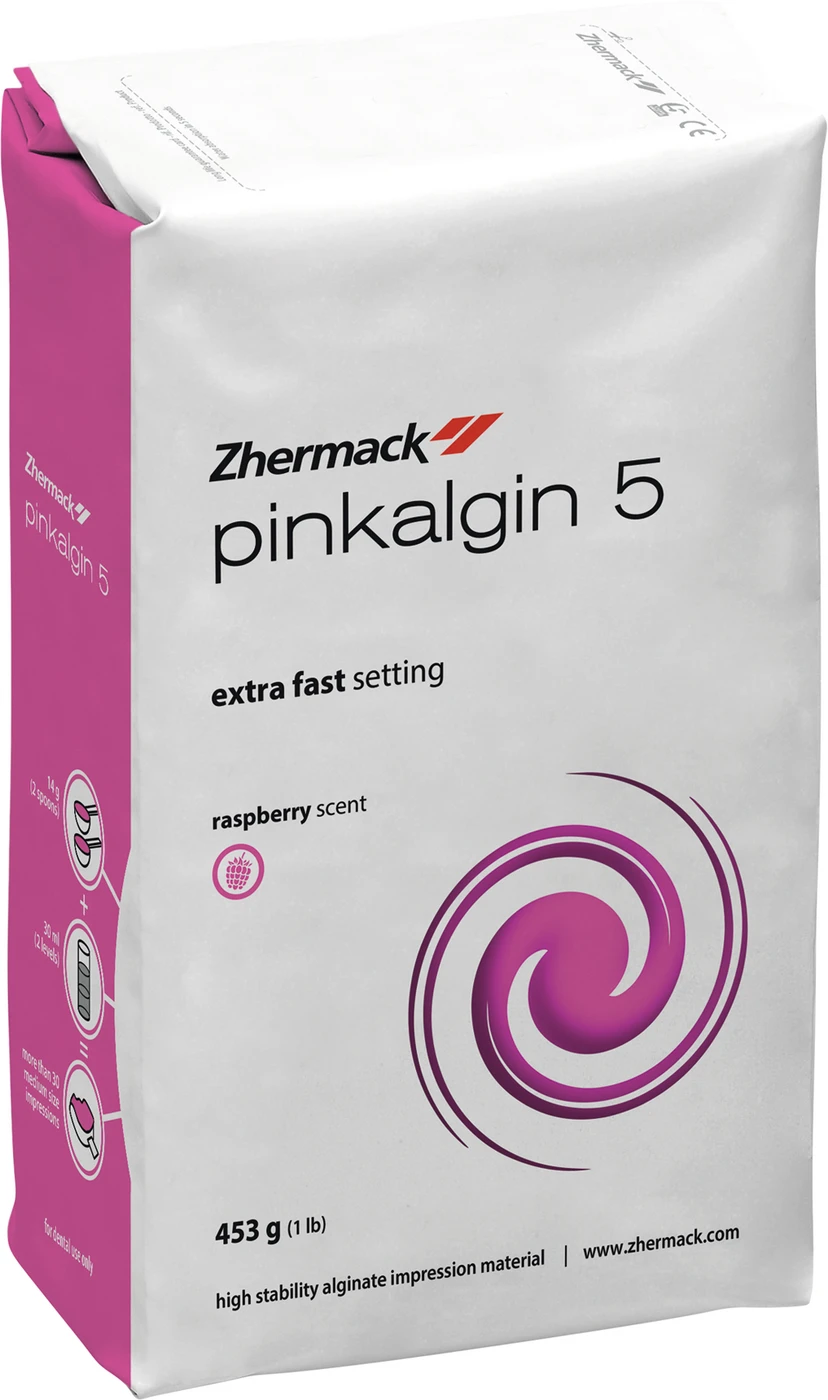 Pinkalgin 5 Packung 453 g Himbeere, pink