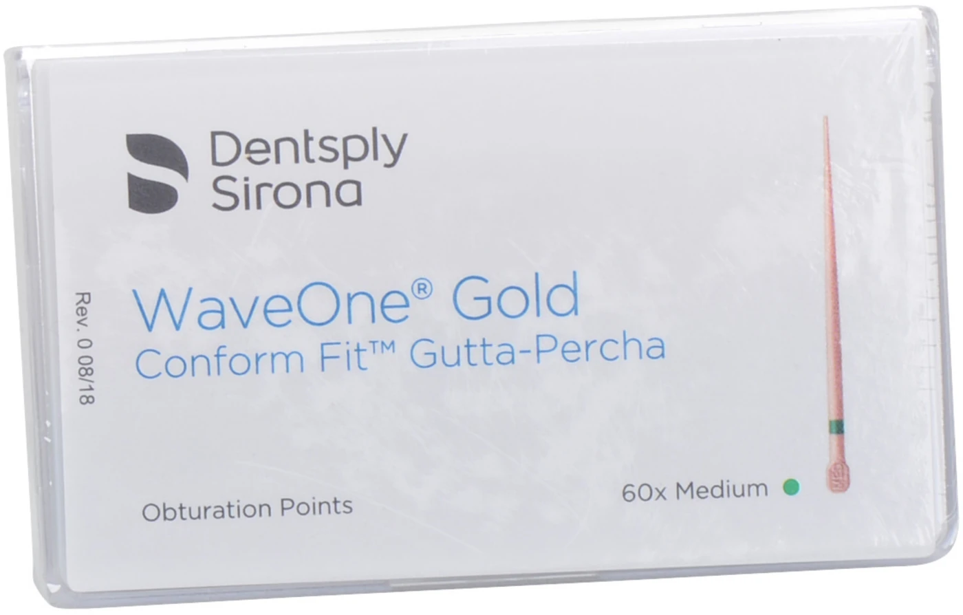 WaveOne® Gold Conform Fit™ Guttaperchaspitzen Box 60 Stück MEDIUM