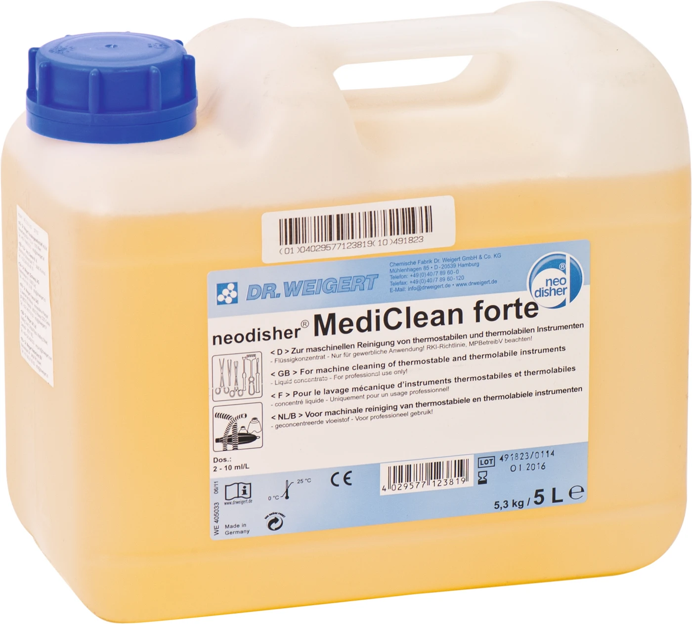 neodisher® MediClean forte Kanister 5 Liter