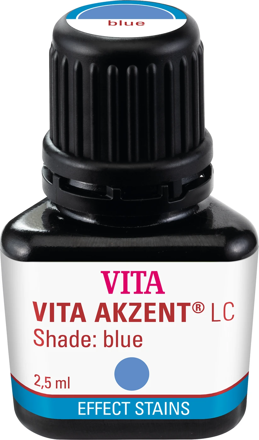 VITA AKZENT® LC Flasche 2,5 ml Effektfarben effect stains blau