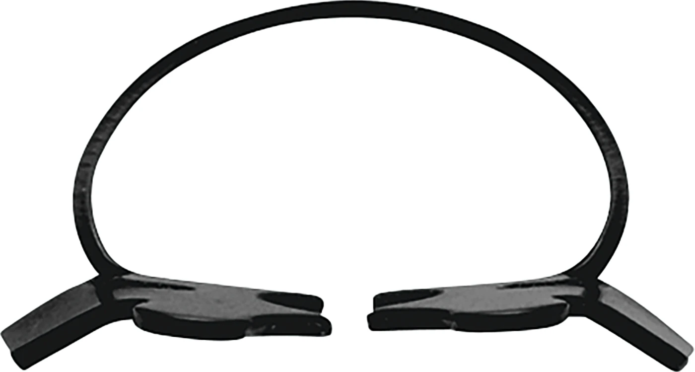KKD® Kofferdam Klammern triColor Antireflect Stück schwarz matt, Nr. 7, für UK Molaren