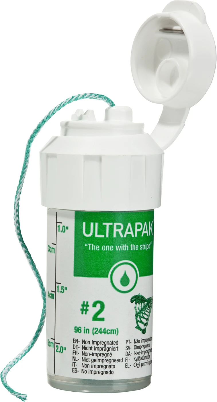 Ultrapak™ CleanCut Flasche 244 cm Faden Nr. 2