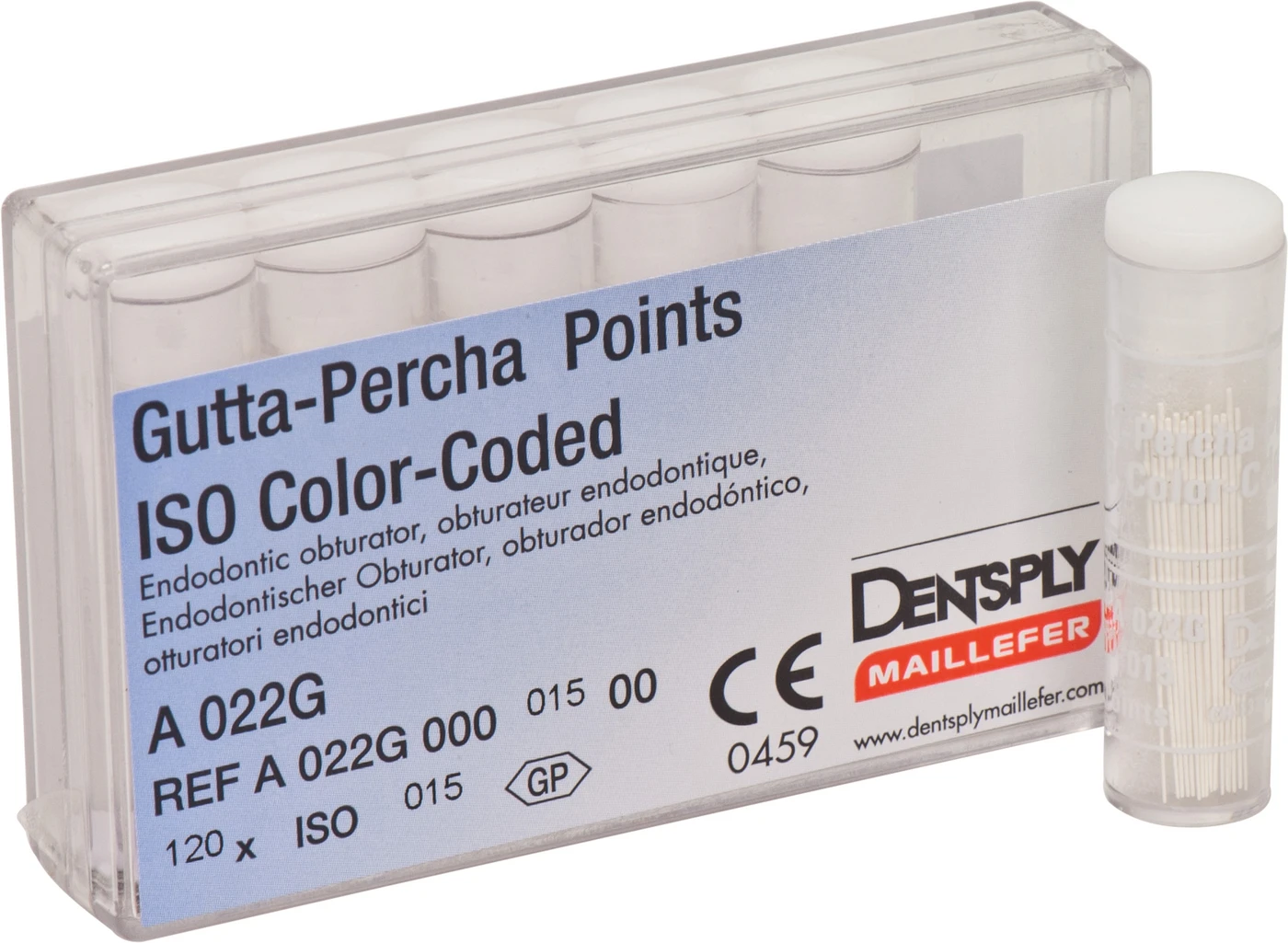 Gutta-Percha Spitzen Packung 120 Stück Taper.02 ISO 015