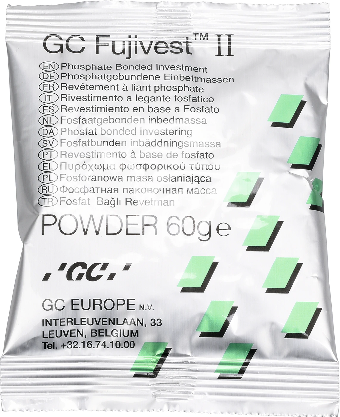 GC Fujivest II® Karton 100 x 60 g Beutel