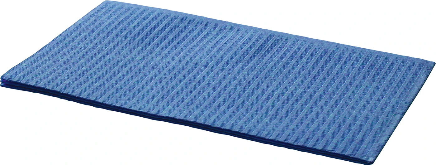TOP SAFE Patientenservietten Karton 10 x 50 Stück dunkelblau, 33 x 45 cm, 2-lagig