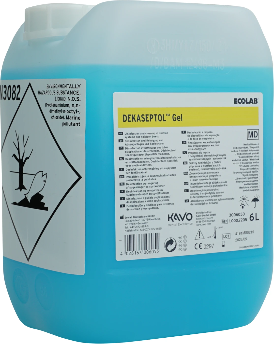 DEKASEPTOL® Gel Nachfüllkanister 6 Liter