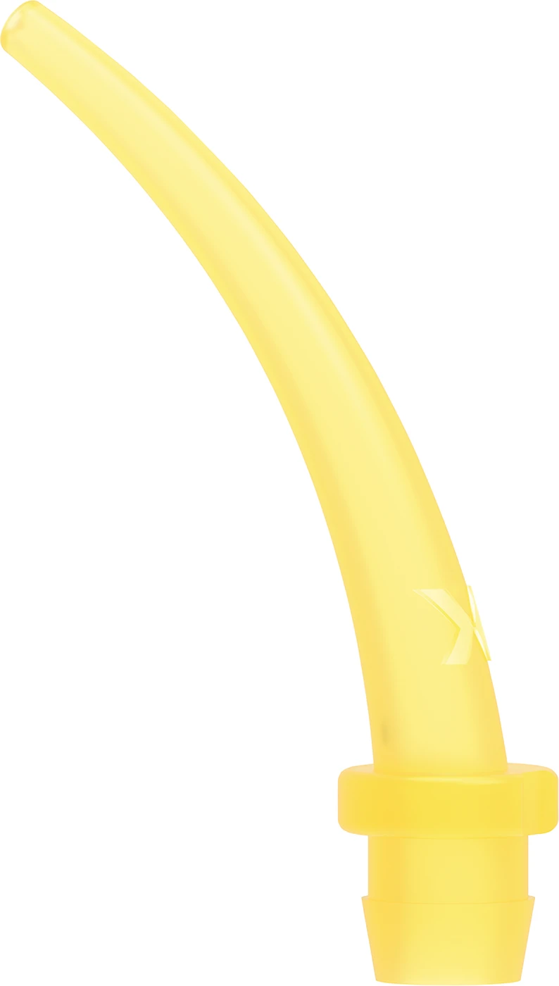T-Mixer Intraoral Tips Packung 100 Stück Ø: 0,6 / 1,4 mm, für 18 - 75 ml Kartuschen, gelb