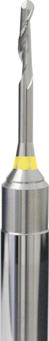 CAD/CAM-Fräser Zirkonzahn®-System Stück Einschneider Kopf-Ø 2 mm, Schaft-Ø 6 mm, GL: 50 mm