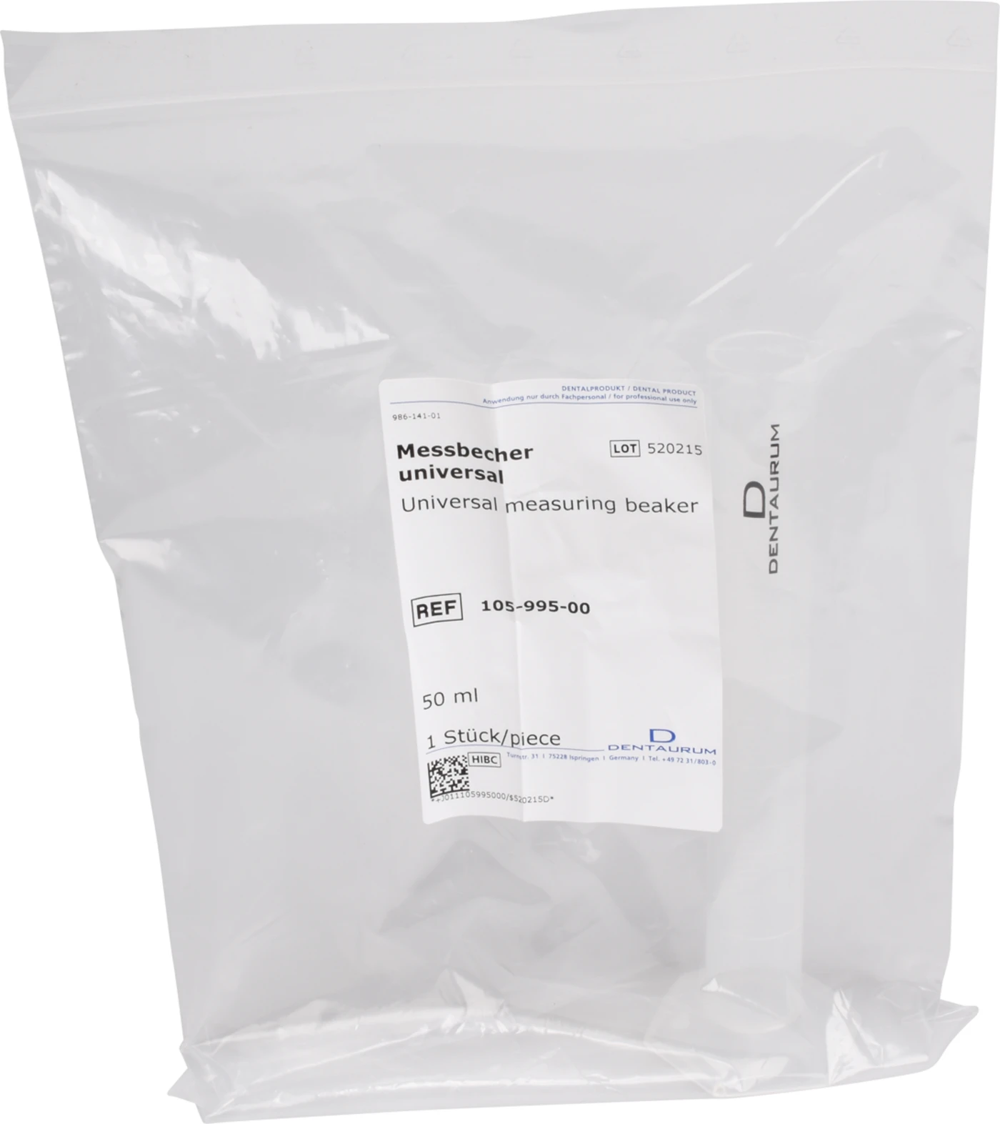 Messbecher universal Stück 50 ml Messbecher universal Stück 50 ml