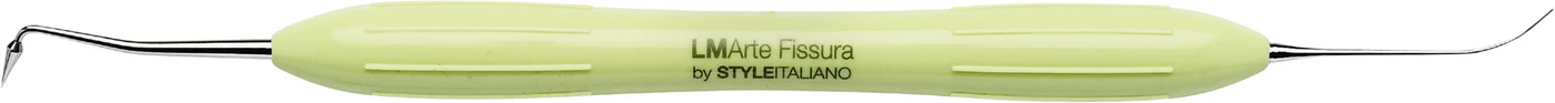 LM Arte™ Fissura Stück konisch, grün, LM-ErgoMax™ Griff