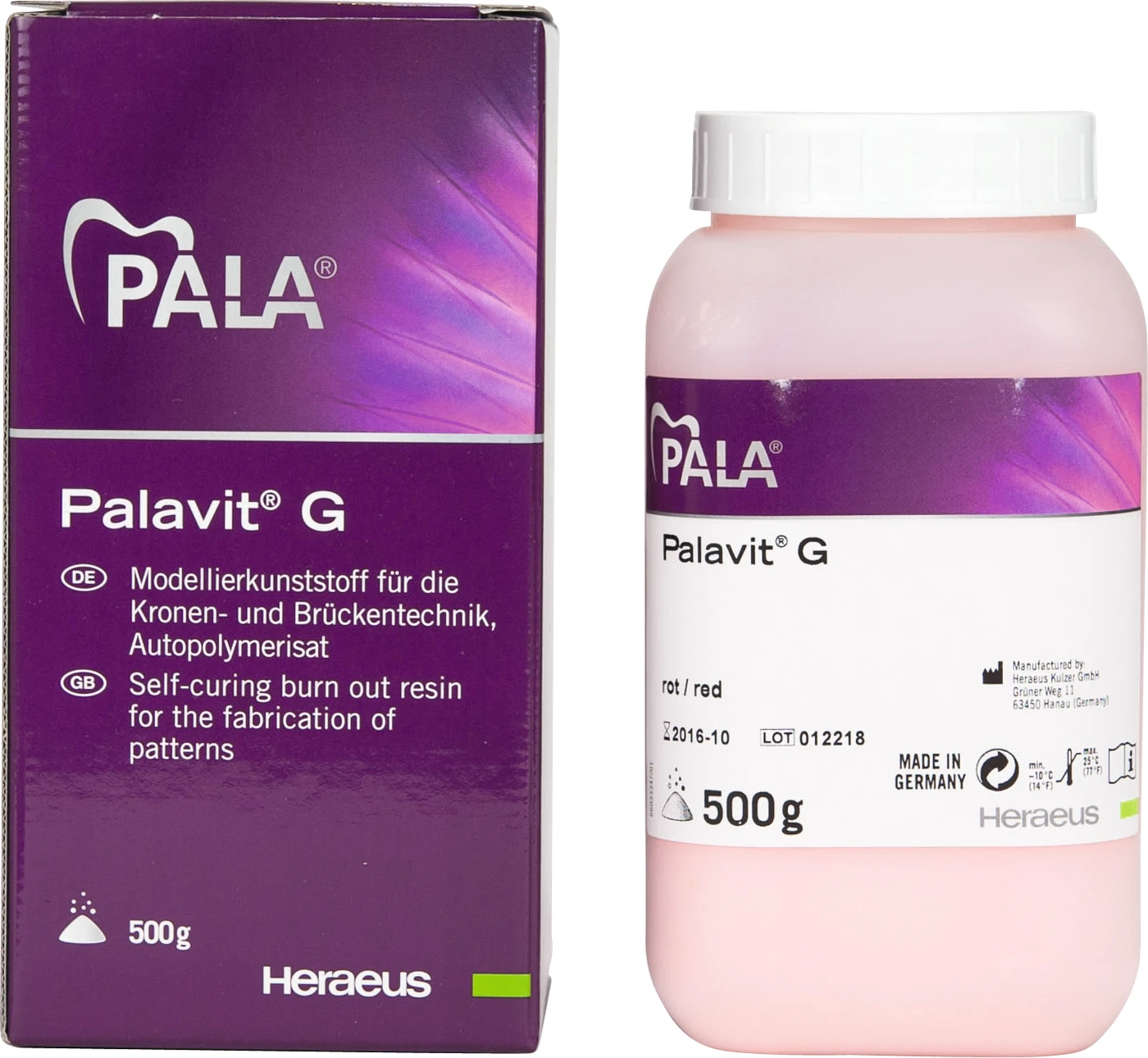 Palavit® G Flasche 500 g Pulver