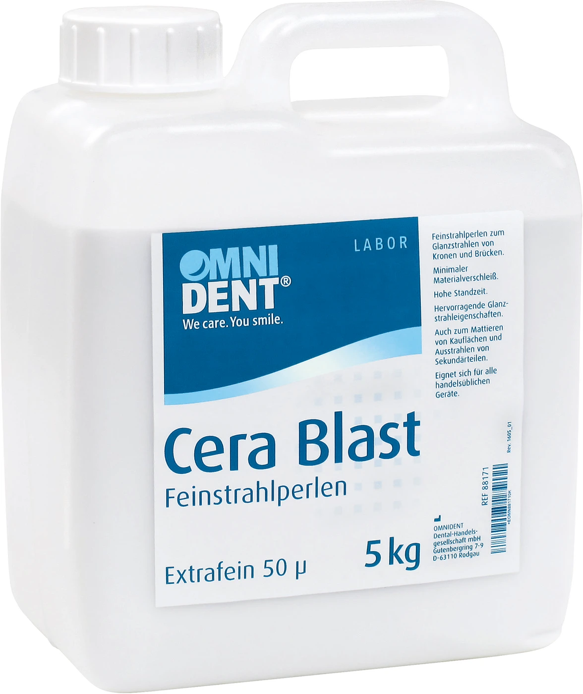 Cera Blast Kanister 5 kg 50 µm