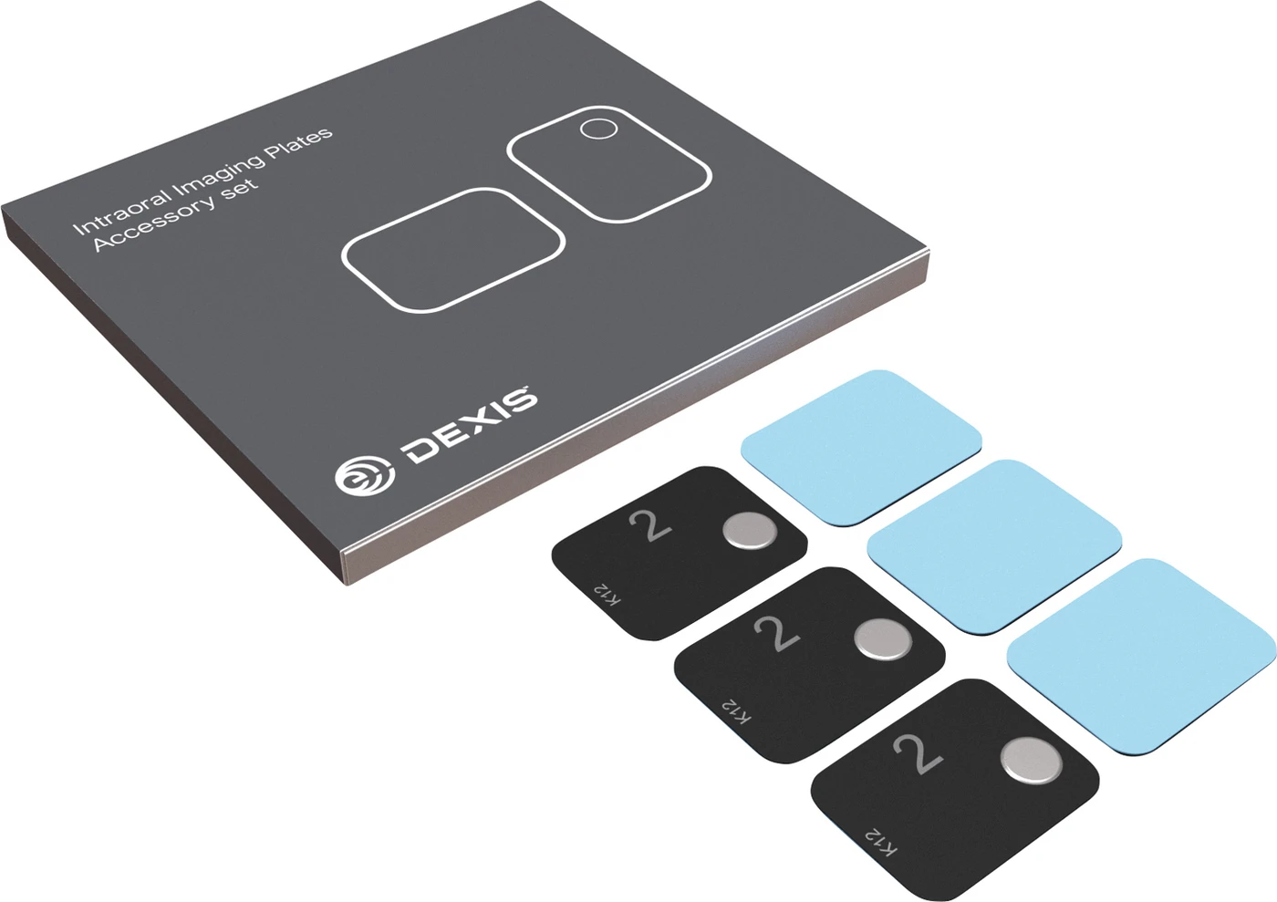 Speicherfolie STD IP-SET Packung 6 Folien Größe 2