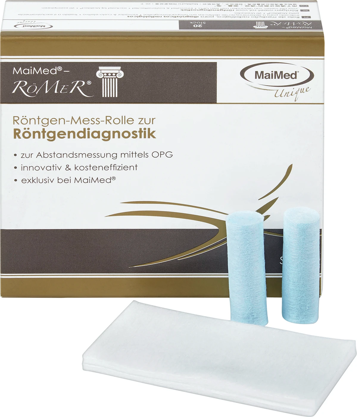 Römer® Röntgen-Mess-Rolle Packung 20 Stück