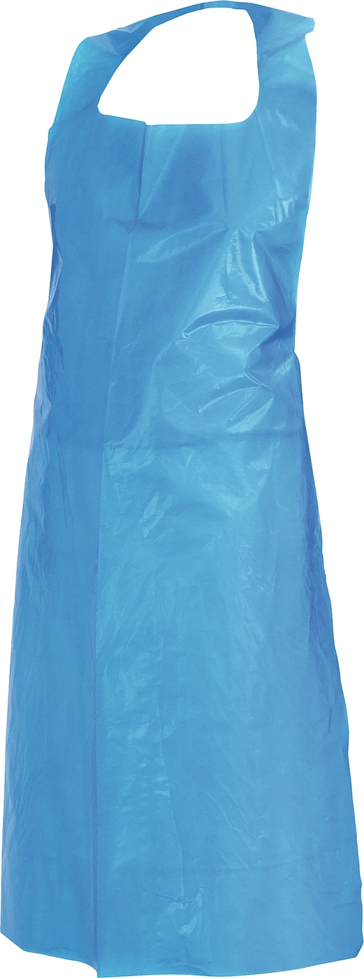 Omni PE Schürze Packung 50 Stück blau, 75 x 125 cm