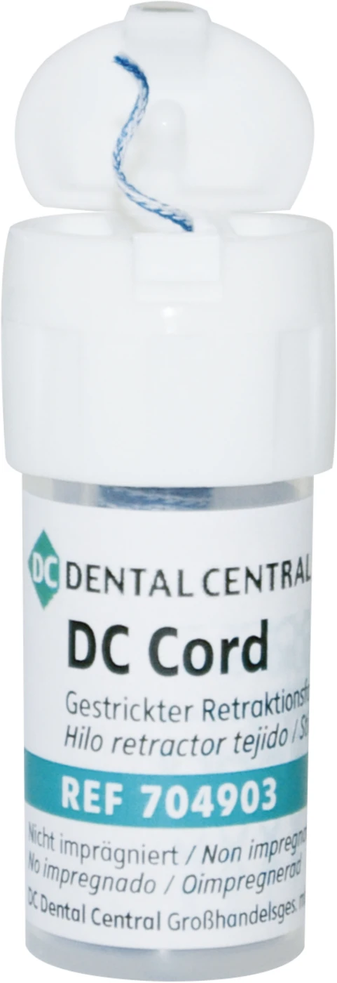 DC Cord Dose 275 cm Faden Gr. 1, blau-weiß
