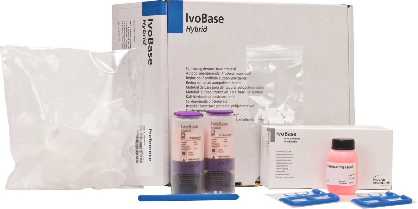 IvoBase® Hybrid Kapsel Set 20 vordosierte Kapseln preference