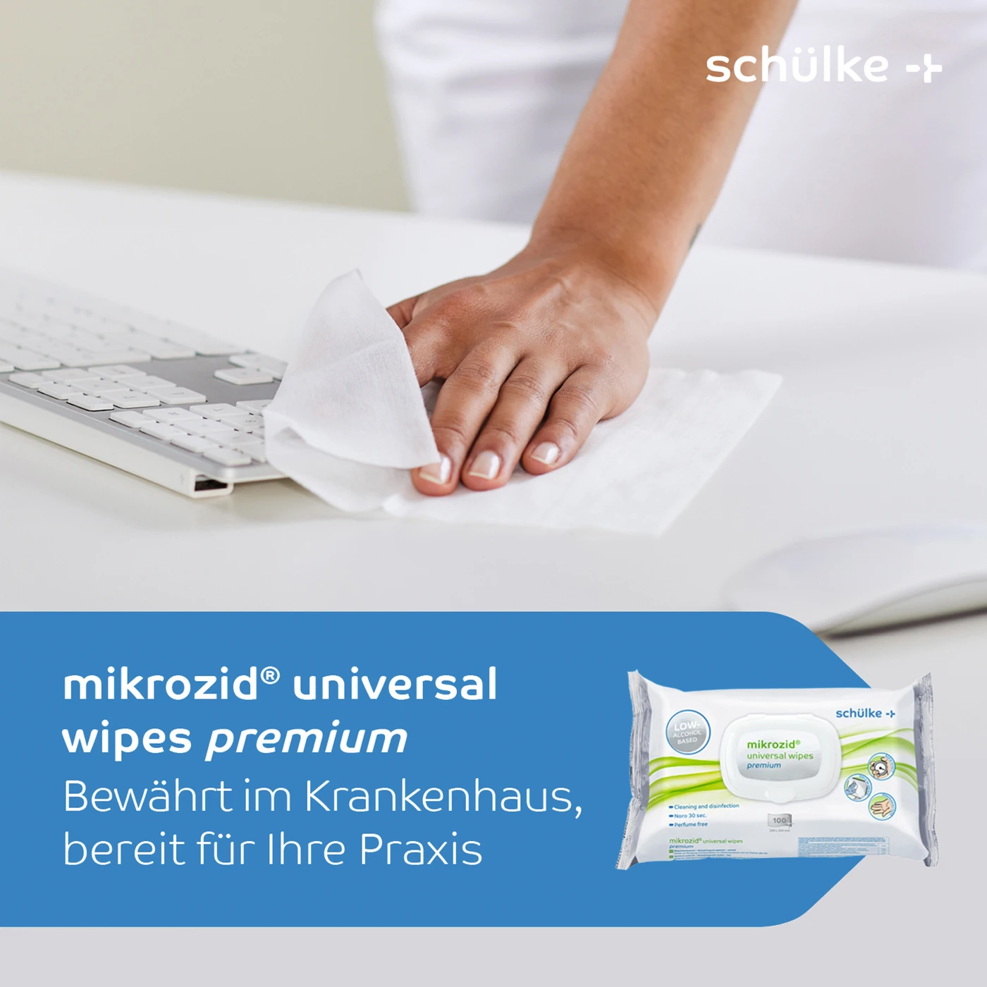 mikrozid® universal wipes premium Softpack 100 Stück premium